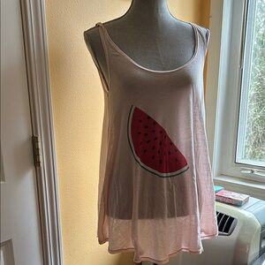 Wildfox Pink Watermelon Swim Coverup